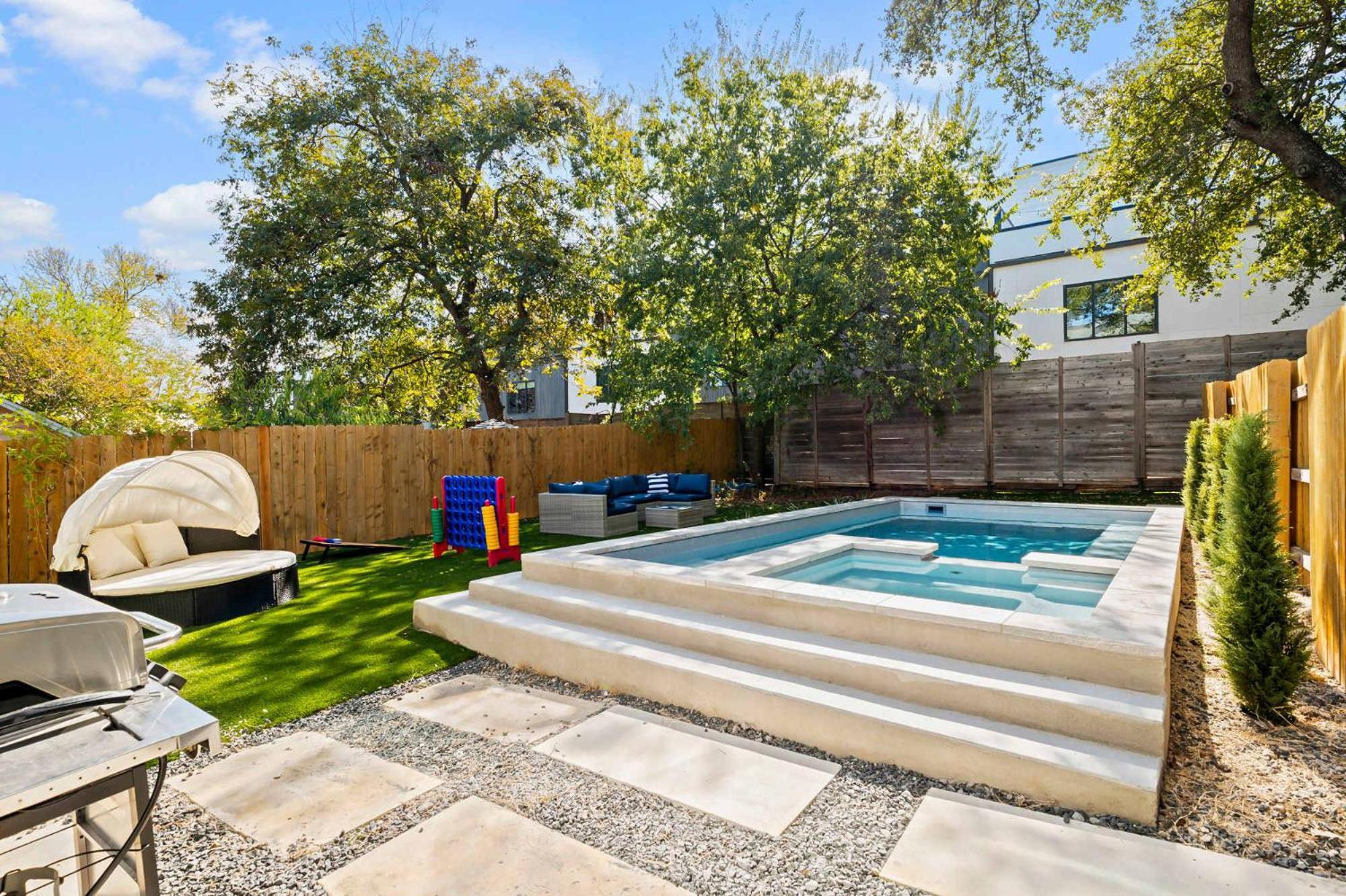 Soco Villa - Backyard - Balconies - Dt Austin Exterior photo